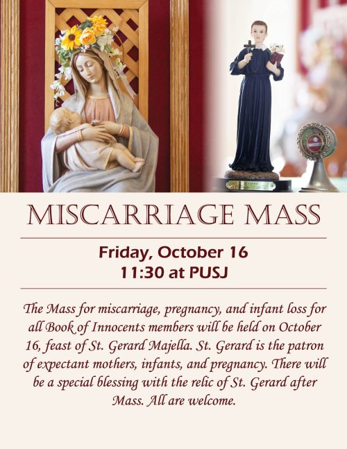 Book of Innocents Mass Flier 2026
